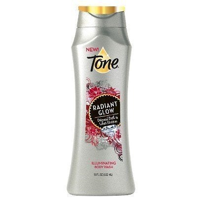 Tone Tone Radiant Glow Body Wash with Diamond Dust  Lotus Blossom 16 Fl Oz