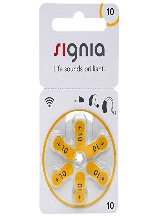 Signia Hearing Aid Batteries Size 10 (6 X 2 Pack) 12 Pcs - Image 2