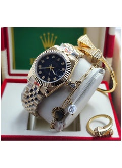 Rolex women's watch set consisting of a bracelet and a ring with a Rolex box and bag - pzsku/ZB13B4143AB0F736BACE8Z/45/_/1735237478/999aa0b5-2652-4c09-8ce7-0b52d804a1b9