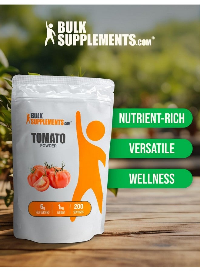 BulkSupplements مسحوق الطماطم من BulkSupplements.com - مسحوق الطماطم المطحون، مكمل الطماطم - نباتي وخالي من الغلوتين، 5 جرام لكل حصة، 1 كجم (2.2 رطل) (عبوة من 1) - Image 4