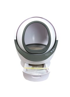 ACLIUM Aclium Self-Cleaning Cat Toilet | Automatic Litter Box with Odor Control Cat Toilet | Automatic Cat Toilet | Self-Cleaning Cat Toilet with Globe Design | Large Waste Compartment & Precise Sensors 