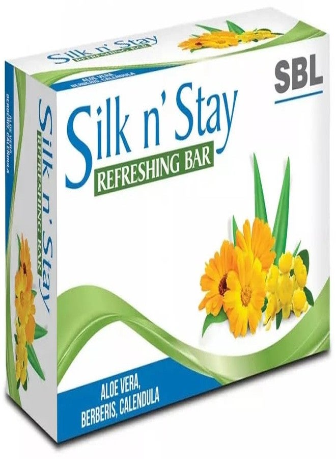 SBL Silk N' Stay Refreshing Bar (Aloe Vera, Berberis & Calendula) -75GM