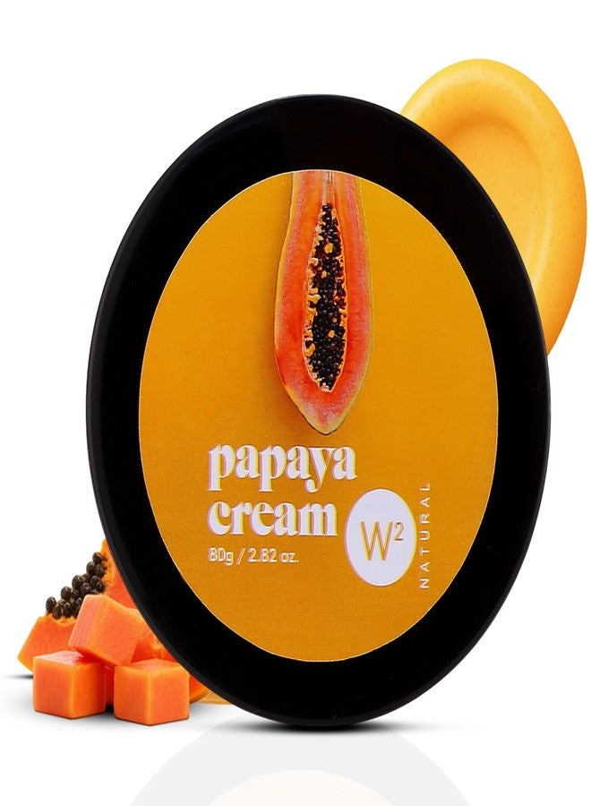 W2 Papaya Cream | Wrinkles and Fine lines | Rejuvenate the skin | Lightens Skin | 80 gm - Image 1