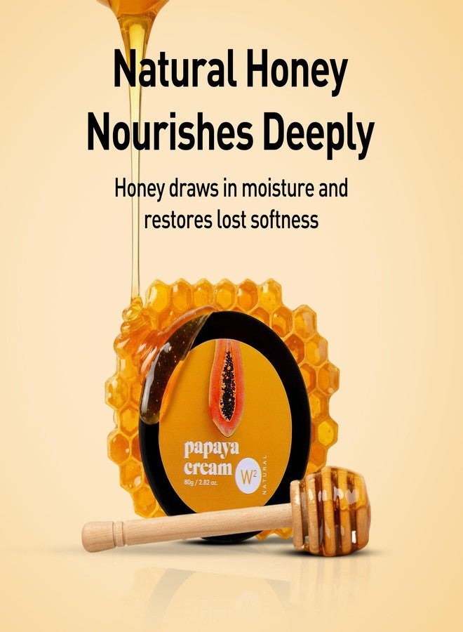 W2 Papaya Cream | Wrinkles and Fine lines | Rejuvenate the skin | Lightens Skin | 80 gm - Image 3