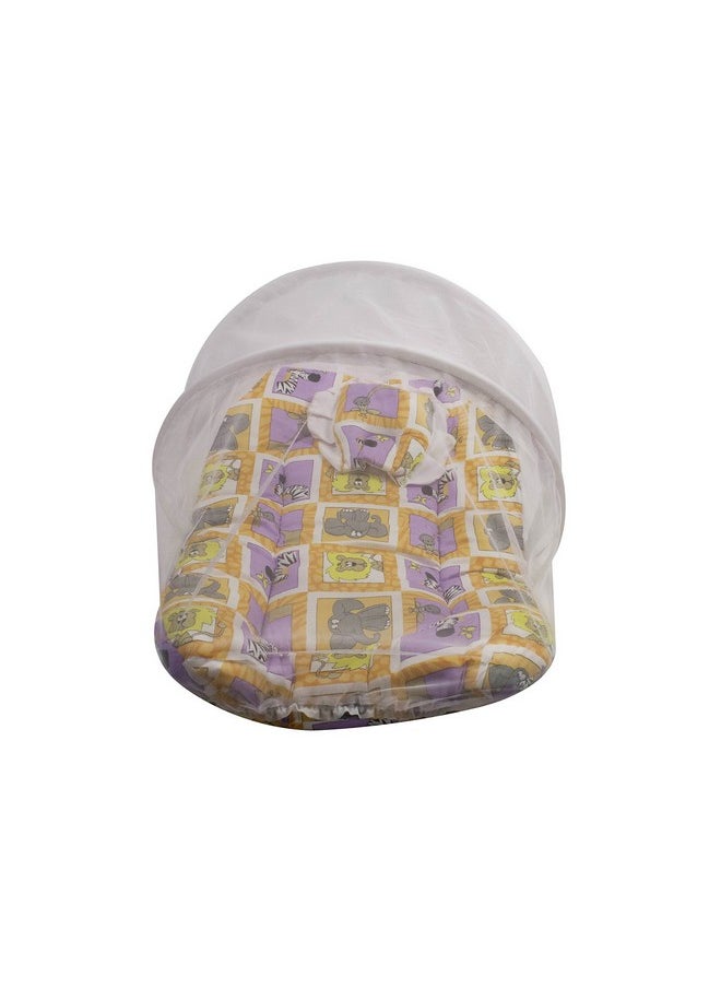 Ole Baby Multiprint Bedding Set With Mosquito Net Bed Canopy For Newborn Baby Sleep Night Mosquito Netting Camping With Pillow  - Image 4