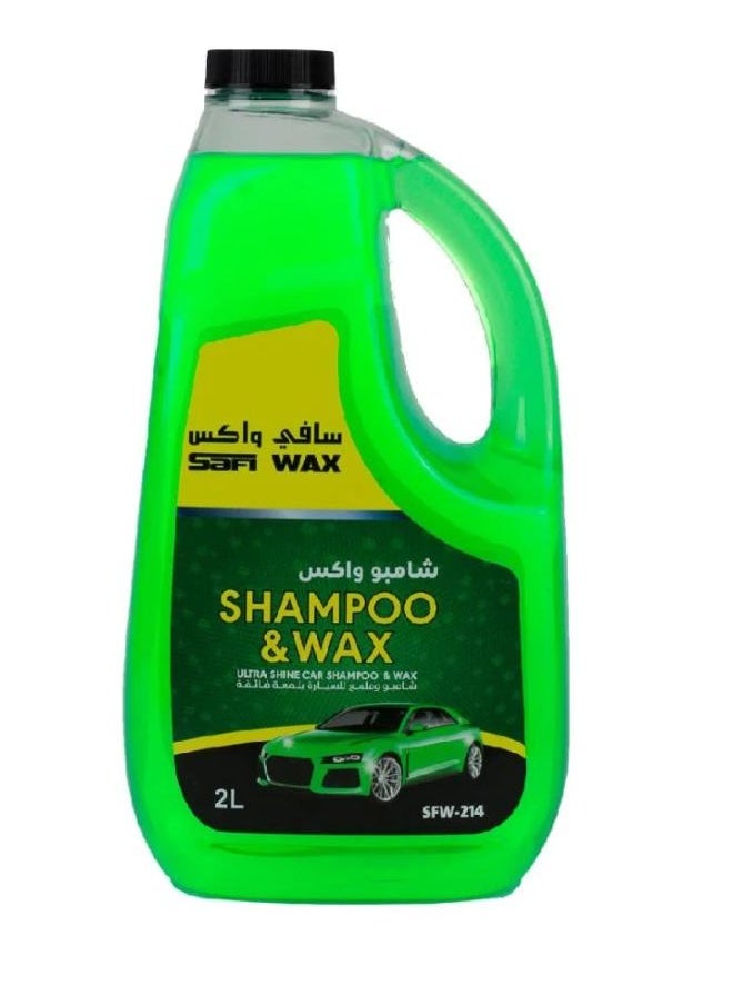 Safi WAX Shampoo and wax 2 liters green from SAFI WAX  - Image 1