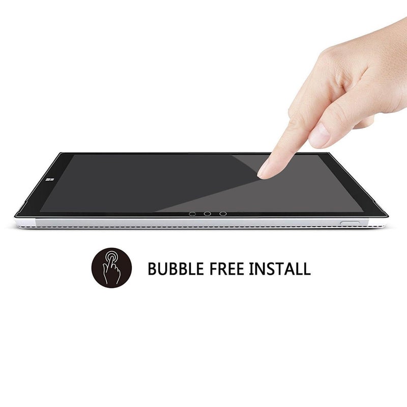Megoo Screen Protector for Surface 3 10.8 Inch, Tempered Glass - Bubble Free - Ultra Clear - High Sensitive Screen (Lifetime Replacement) - Image 4