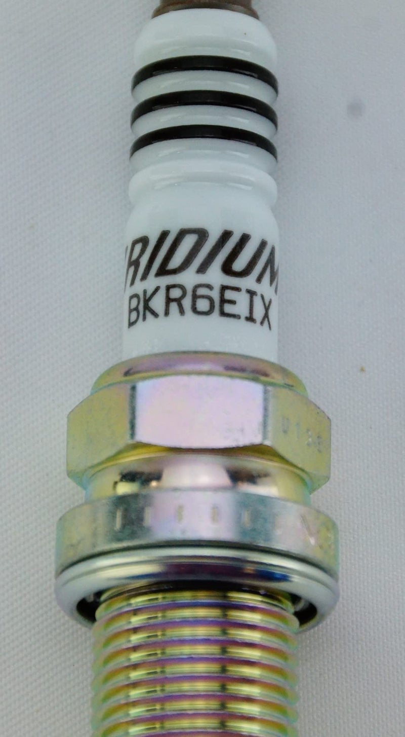 NGK # 6418 Iridium Spark Plugs BKR6EIX - 4 PCS NEW - Image 2