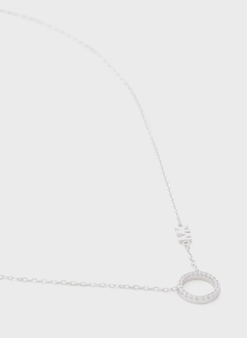 Michael Kors Ornate Pendant Necklace