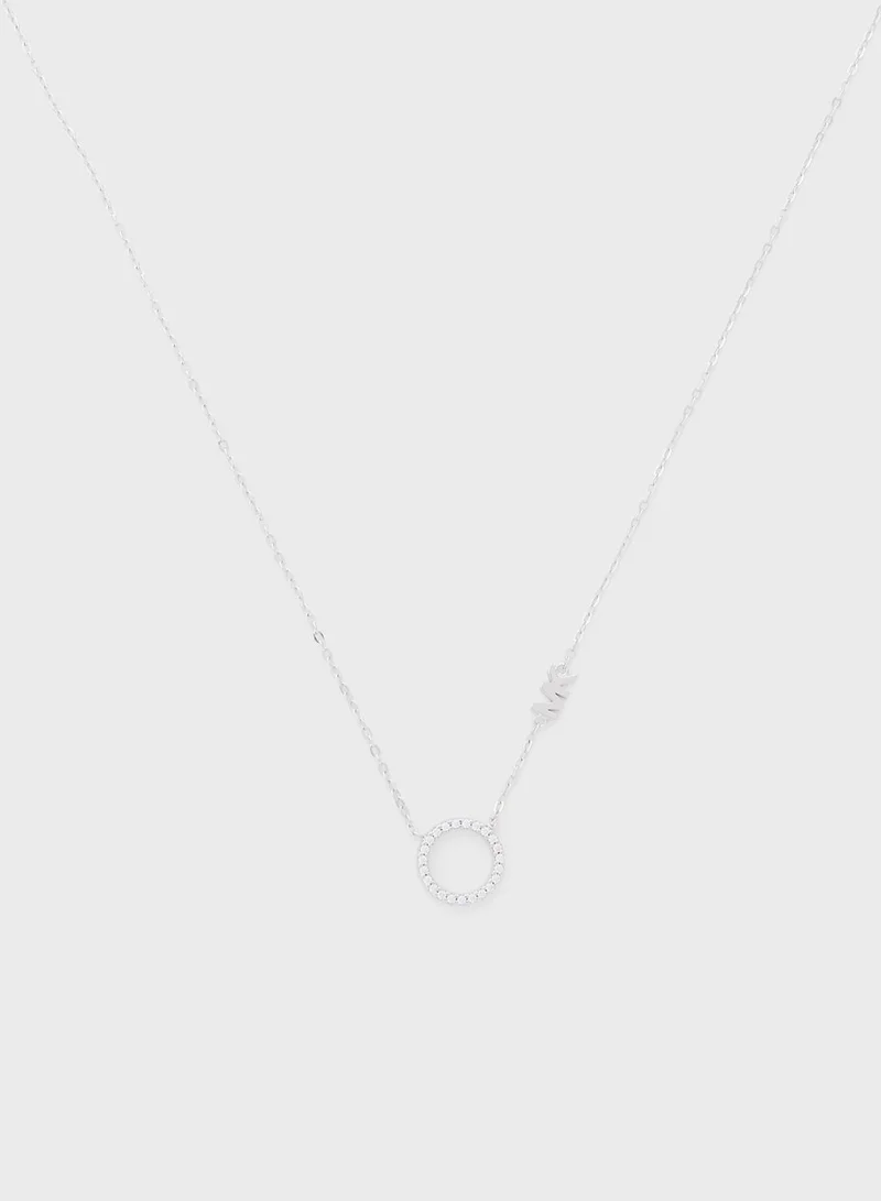 Michael Kors Ornate Pendant Necklace