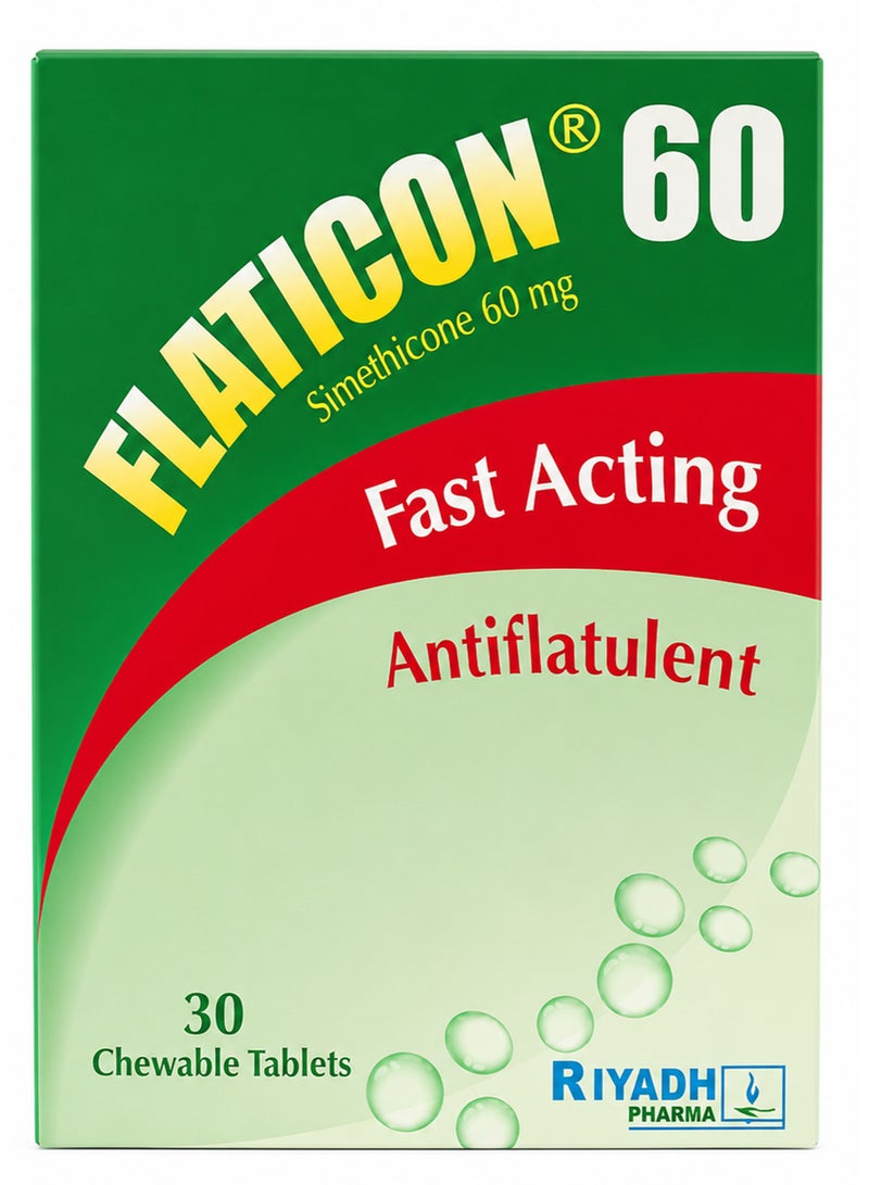 Flaticon 60 mg 30 ChewableTablet