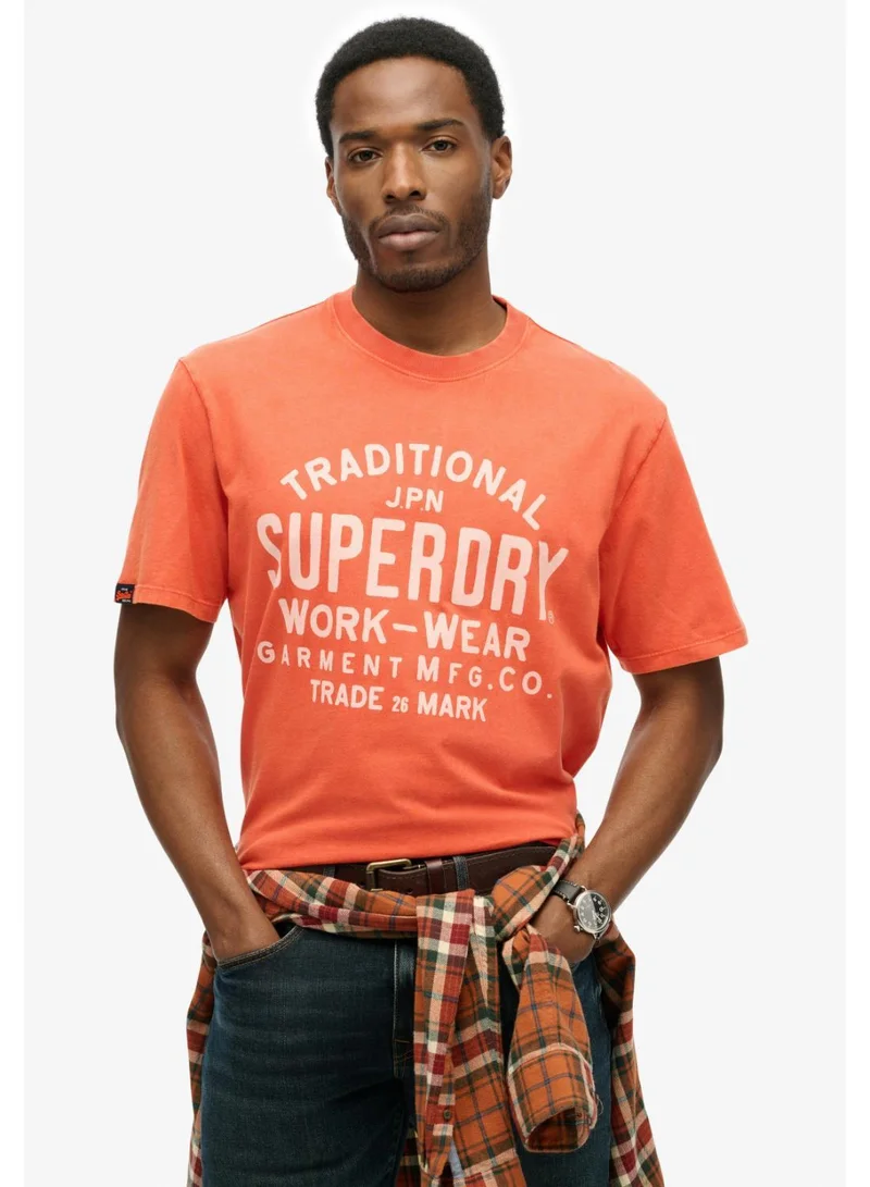 Superdry Machined Goods Workwear Tee