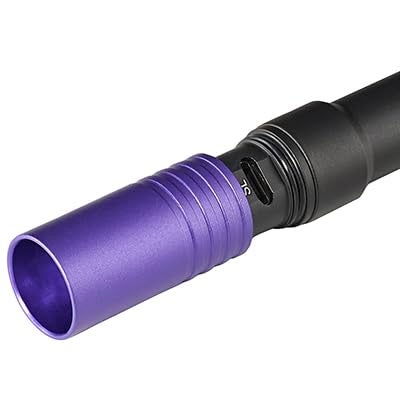 Streamlight ستريملايت 66149 ستايلس برو USB 400nm UV مصباح قلم قابل لإعادة الشحن مع كابل USB وحافظة نايلون، أسود - Image 5