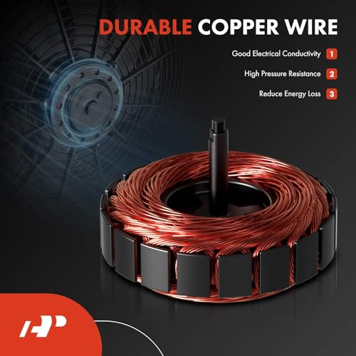 A-Premium Engine Radiator Cooling Fan Motor Compatible with Ford Taurus 1996-2007 & Mercury Sable 1996-2005, Replace# F8DZ8C607BA, FO3113107 - Image 5