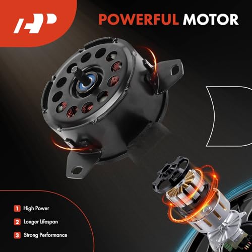 A-Premium Engine Radiator Cooling Fan Motor Compatible with Ford Taurus 1996-2007 & Mercury Sable 1996-2005, Replace# F8DZ8C607BA, FO3113107 - Image 3