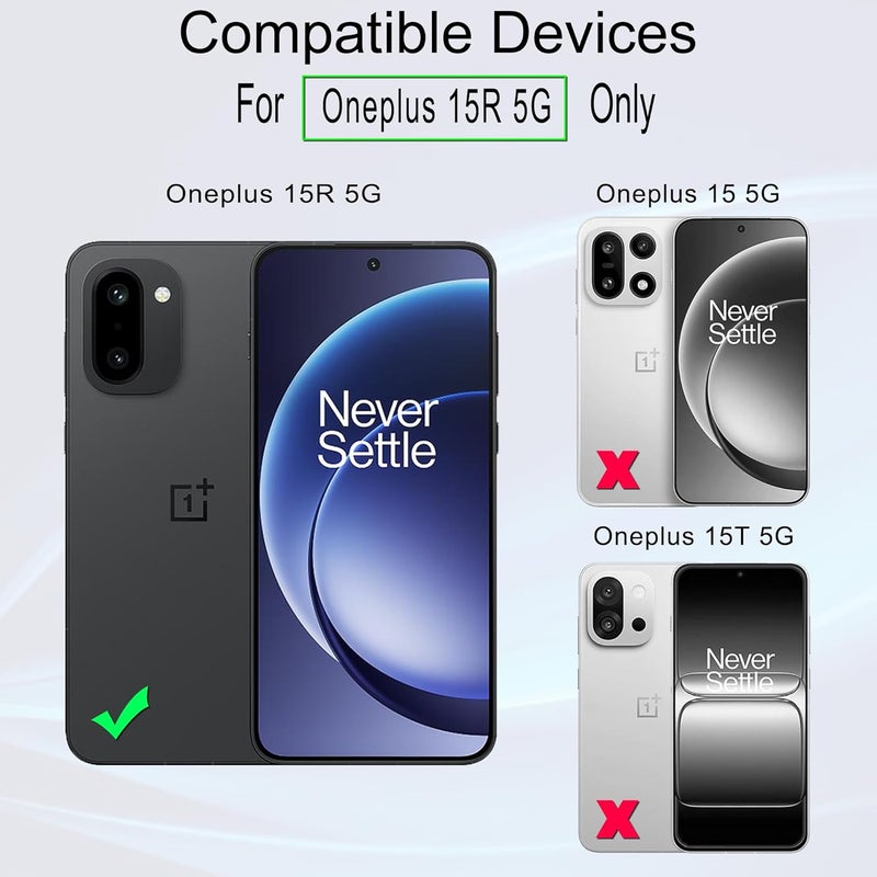 Ibywind for OnePlus 15R 5G Screen Protector,2-Pack,9H Hardness Tempered Glass with Camera Lens Protector,Easy Installation Tool,Bubble-Free,Fingerprint Unlock,Anti-Shatter,Anti-Scratch - Image 2