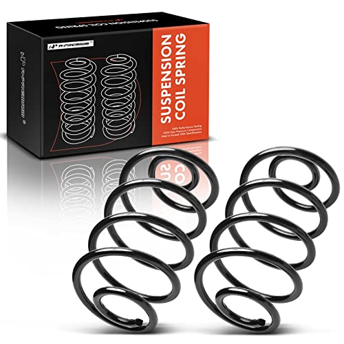 A-Premium 2Pcs Rear Coil Spring Set Compatible with Chevrolet Malibu, Monte Carlo, El Camino & Buick Century, Regal, Skylark & Oldsmobile Cutlass & Pontiac Grand Prix, Driver and Passenger Side - Image 1
