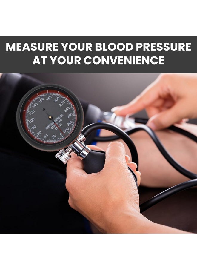 MCP Palm Blood Pressure Monitor Palm Type Sphygmomanometer With Latex-Free Cuff (Black)  - Image 2