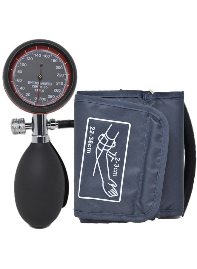 MCP Palm Blood Pressure Monitor Palm Type Sphygmomanometer With Latex-Free Cuff (Black)  - Image 1