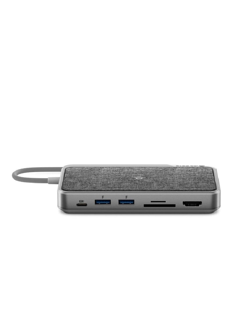 ALOGIC Alogic USB-C Dock Wave All-in-One/USB-C Hub with Power Delivery Space Grey  - Image 2