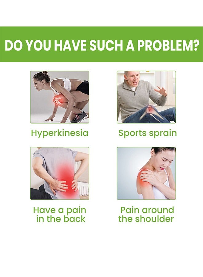 إيلهو رقعة تخفيف آلام الشيح من EELHOE لتخفيف آلام المفاصل والقطني والعنق والركبة والساق والعضلات، 10 قطع - Image 5