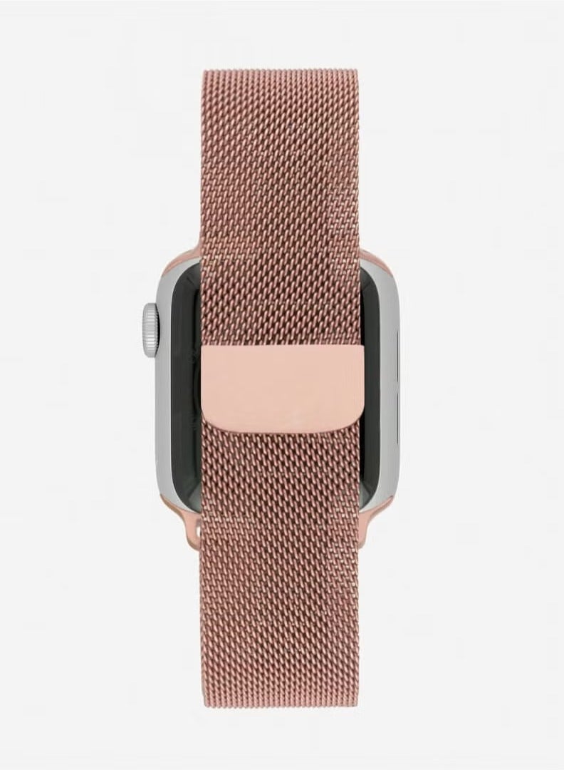 ELTRAZONE Milanese Apple Watch Strap Compatible with 42mm 44mm., 45mm, and 49mm Models. - Image 2