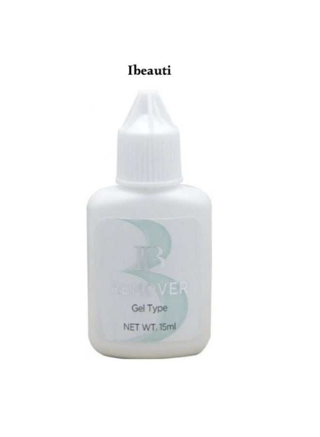 Professional Eyelash Glue Remover Gel Gentle and Effective Formula 15ml