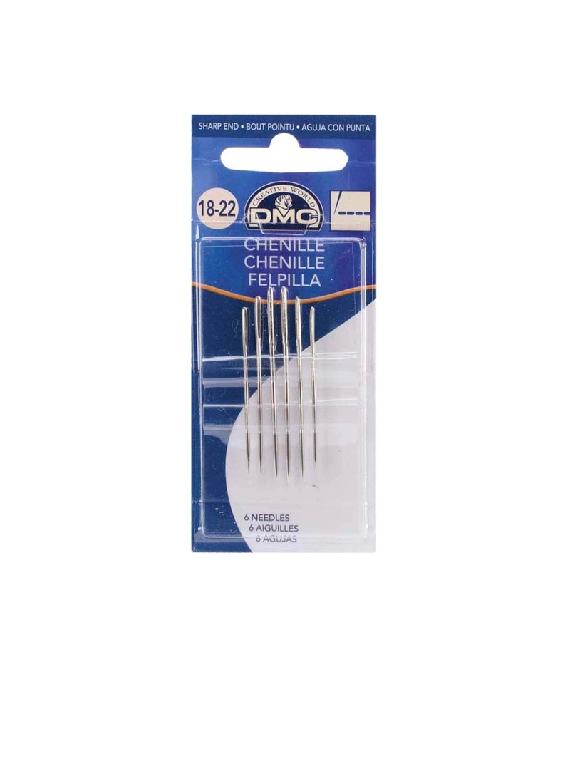 DMC DMC Chenille Hand Needles Size 18/22 6/pkg  - Image 1