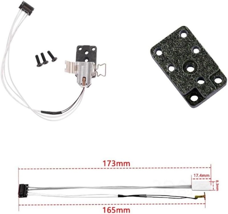 بامبو لاب A1 A1 ميني 65 واط مجموعة تسخين معدنية مع مجموعة استشعار مشبك سريع أسود - Image 4