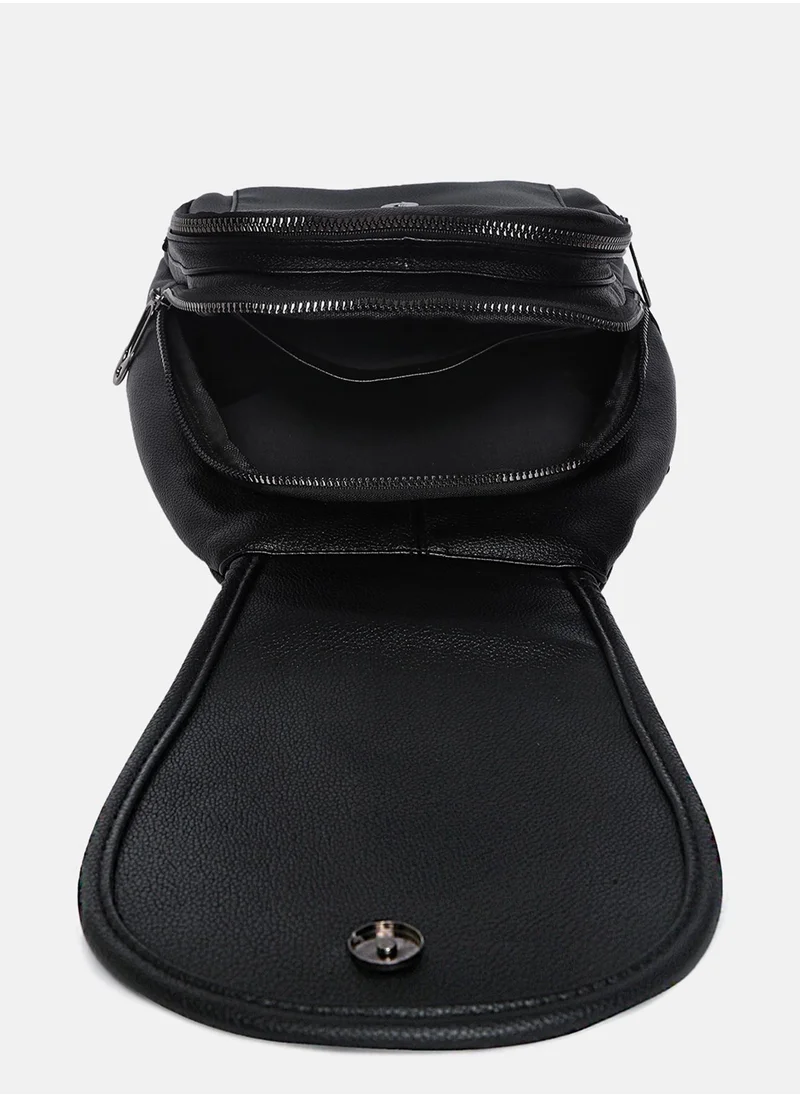 Haute Sauce Ebony Expedition Black Backpack