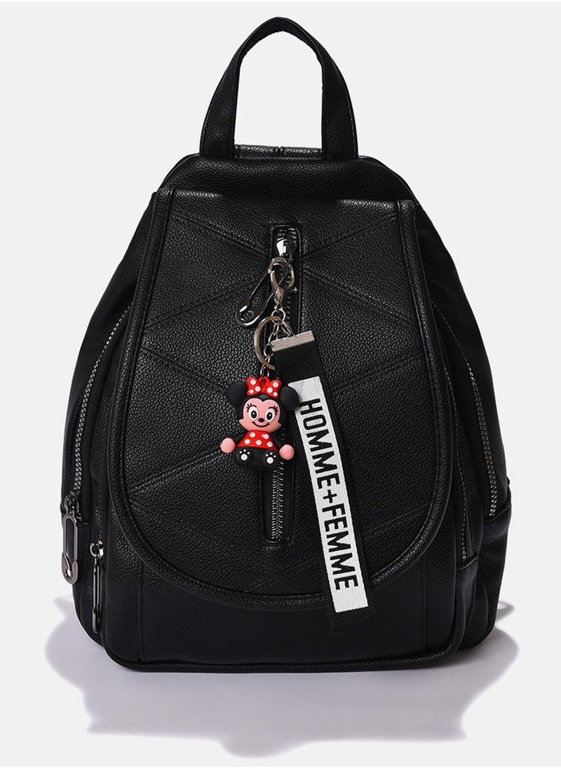 Haute Sauce Ebony Expedition Black Backpack  - Image 1