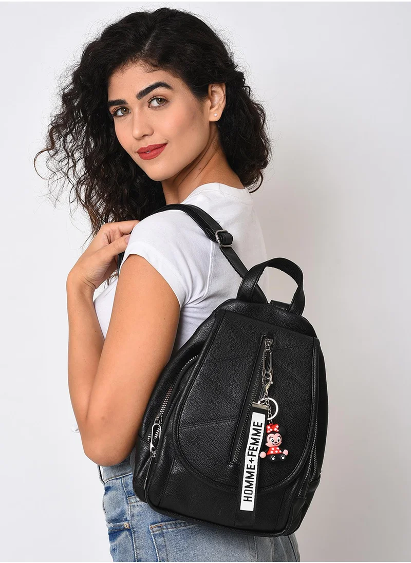 Haute Sauce Ebony Expedition Black Backpack