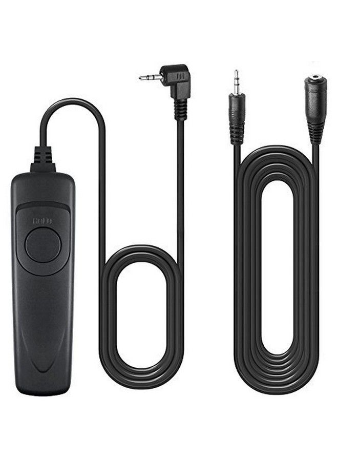 AFUNTA 3.3Ft Shutter Release Remote Control With 11.4Ft Extension Cable 2.5Mm Afunta Rs60E3 Wired Remote Control Switch Cord Replacement Compatible 70D 100D 1200D Digital Camera Dslr - Image 2