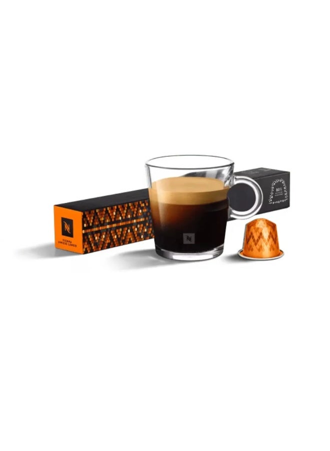 Nespresso Nespresso Vienna Linizio Lungo Espresso Coffee 10 capsules Sleeve  - Image 1
