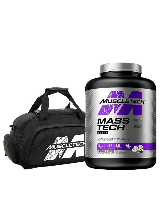 MuscleTech Mass Tech Elite [6 Lb] + Sport Bag - Image 1