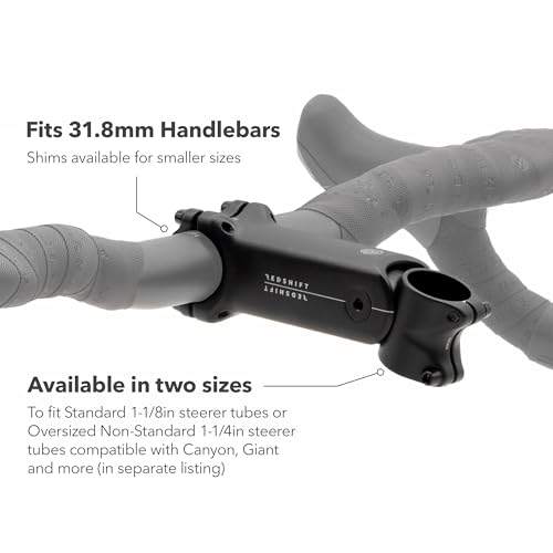 REDSHIFT ShockStop Suspension Stem 6 Degree x 100mm Shock-Absorbing Bike Stem for Road, Gravel, E-Bikes, and Hybrid Bicycles - Image 4