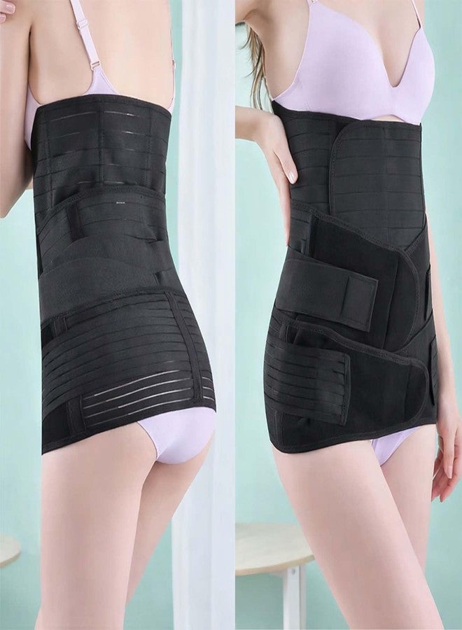 Dr Helix 3-in-1 Postpartum Support Belt for Women After Delivery | Waist, Belly & Pelvic Recovery Wrap | Adjustable Breathable Abdominal Binder for C-Section & Natural Birth Recovery - Image 2