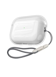 Generic AirPods Pro 2 Case Soft TPU Protective Cover [Front LED Visible][Anti-Yellowing] Compatible with AirPods Pro 2nd Generation(USB-C/Lightning Cable)(Clear)  - Image 1