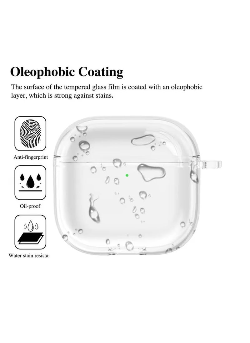 Generic - AirPods Pro 2 Case Soft TPU Protective Cover [Front LED Visible][Anti-Yellowing] Compatible with AirPods Pro 2nd Generation(USB-C/Lightning Cable)(Clear) - Image 1