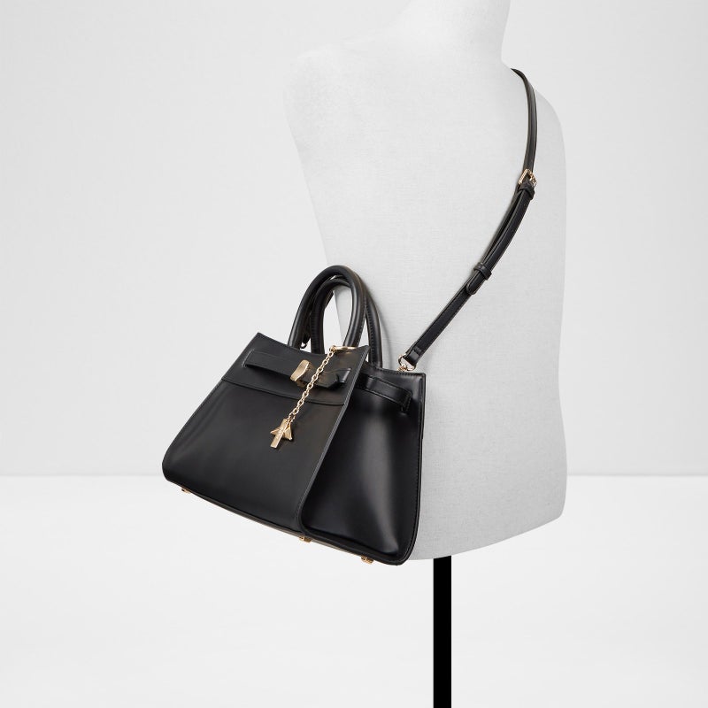 ALDO Logo Detail Satchel Bag - Image 4
