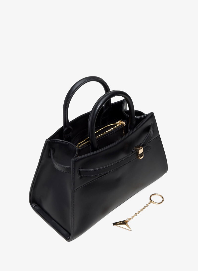 ALDO Logo Detail Satchel Bag - Image 3