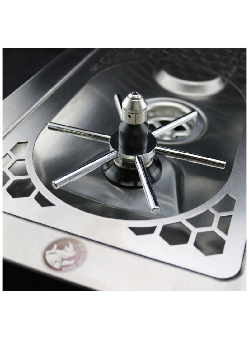 Rhino Coffee Gear Spinjet Pitcher Rinser Spray Assembly & Actuator Star Set - Image 2