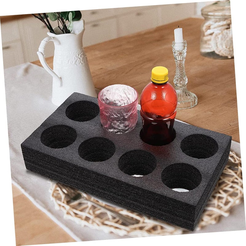 2pcs Coaster Drink Carrier Tray Cup Holder Coffee Mug Holder for Serving Tray Beverage Takeout - Image 5