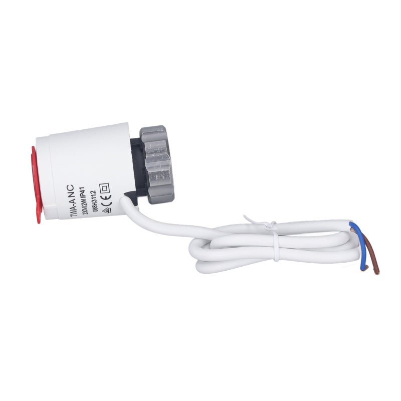Electric Thermal Actuator M30x1.5mm Normally Closed 100N - 4mm Drive Compact Size PC Material for Heating Circuit Distributor Control - Image 2