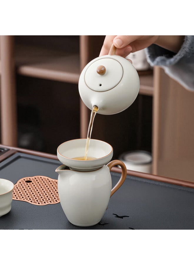 Tangfeng High-end Kung Fu Tea Set With Tea Table, Integrated Teapot, Tea Infuser, Tea Tray, And Complete Set - Image 4