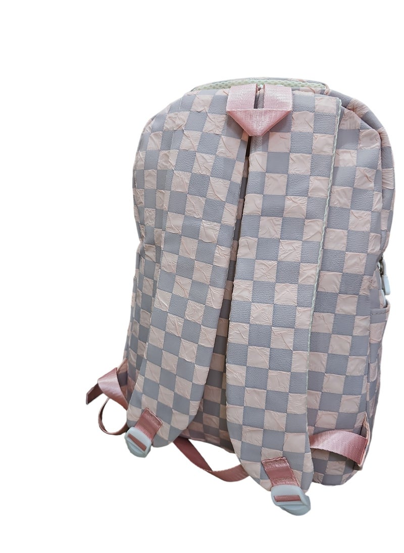 Generic Large Capacity Multifunctional Casual Waterproof Double Shoulder School Backpack for Girls Kids with Pencil Case and Gift.  - Image 3