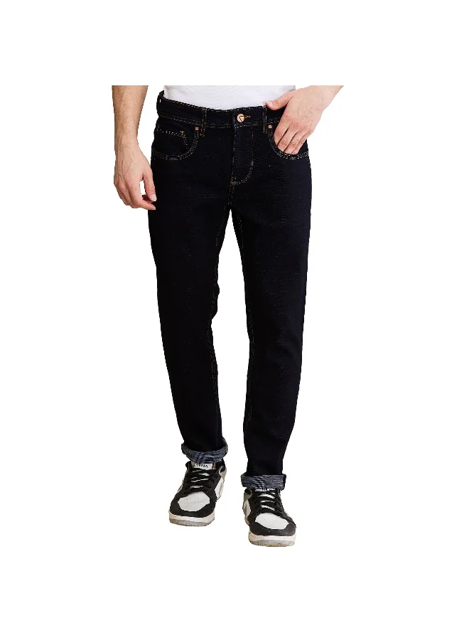 بيينغ هيومان Mens Dark Tone Cropped Fit Denims