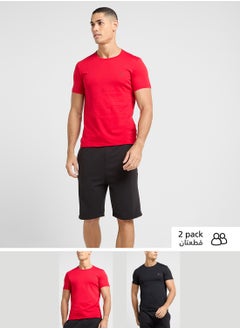 EMPORIO ARMANI 2 Pack Crew Neck T-Shirt  - Image 1