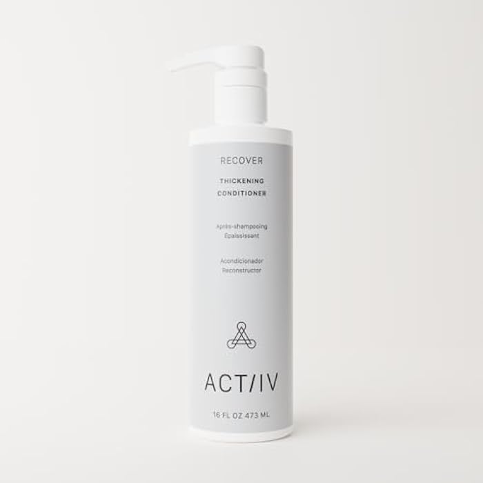 ACTIIV Recover Thickening Conditioner (Unisex) | Supports Optimal Hair Care and Recovery, Strengthens & Hydrates, Promotes Thicker Fuller Hair, Plant-Based, Color-Safe, All Hair Types - Image 2