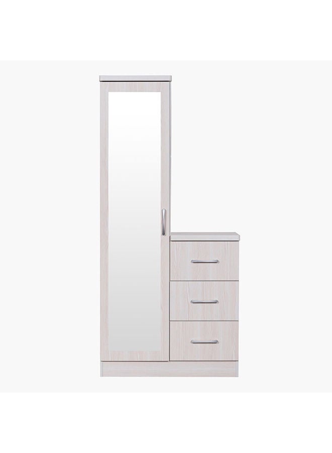 Home Box طقم غرفة نوم كينج 5 قطع فالنسيا 207.5x90x192 سم بيج فاتح - Image 2